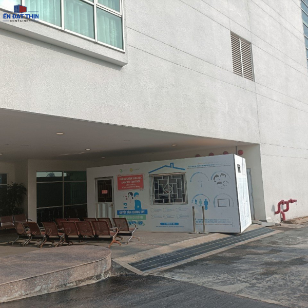 Container Văn Phòng Làm Phòng Khám Bệnh